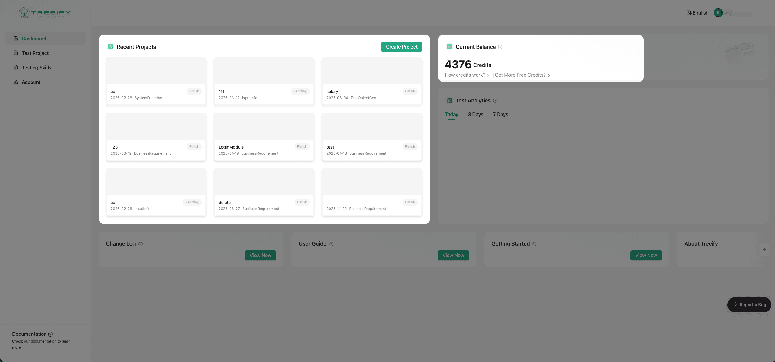 Dashboard